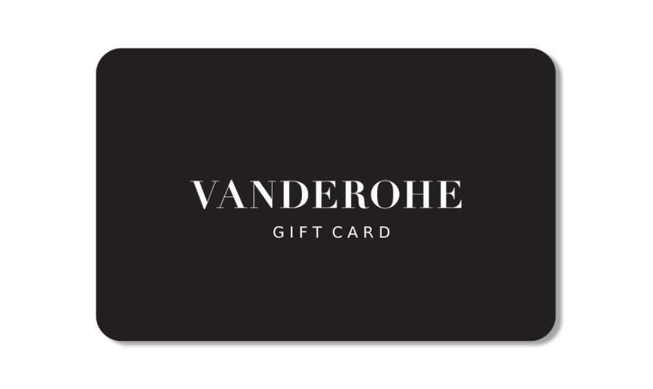 Vanderohe Gift Card